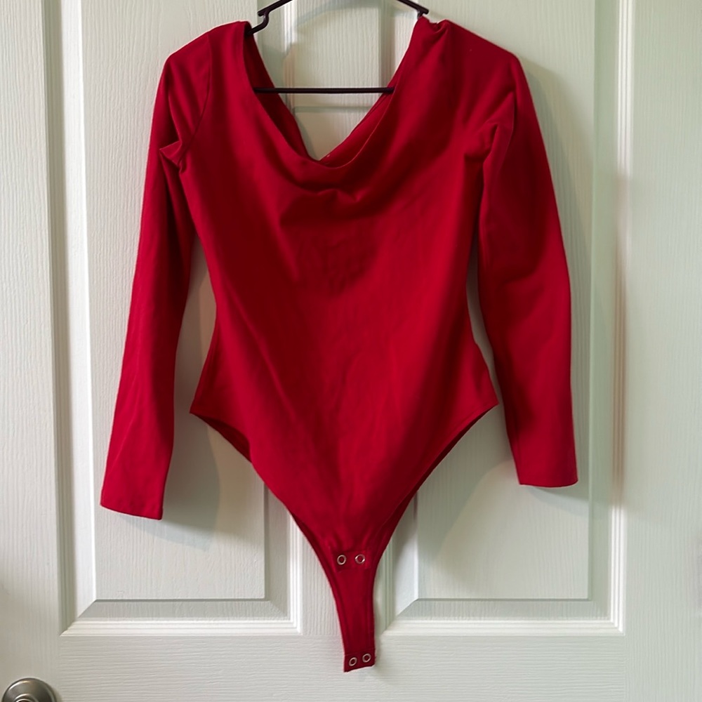*NWOT* A New Day Red bodysuit